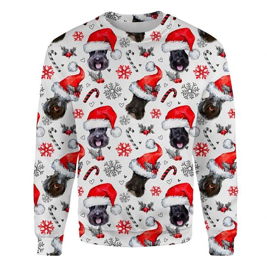 Scottish Terrier Xmas Decor Ugly Christmas Sweatshirt Animal Dog Cat Sweater Unisex