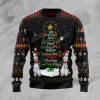 Siberian Husky Ugly Christmas Sweater