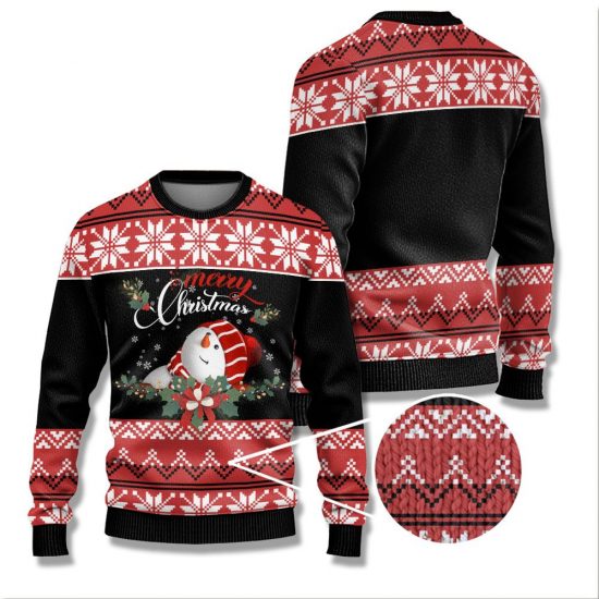 Snowman Christmas Ugly Sweaters