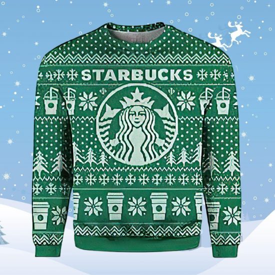 Starbucks Ugly Christmas Sweatshirt
