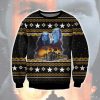 Starman 3D All Over Printed Ugly Christmas Sweatshirt