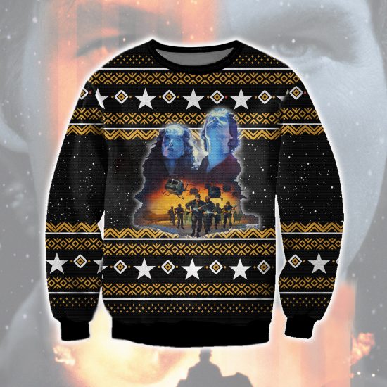Starman 3D All Over Printed Ugly Christmas Sweatshirt