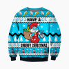 Stitch 3D All Over Printed Ugly Christmas Sweatshirt
