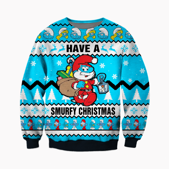 Stitch 3D All Over Printed Ugly Christmas Sweatshirt