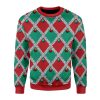 Sweatshirt Henry Golding Ugly Christmas On The Kelly Clarkson Show 3D
