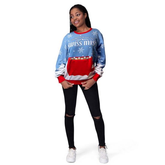 Swiss Miss Ugly Christmas Sweater Sweatshirt Xmas Gift Colins Store 5