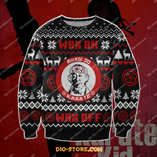 The Karate Kid 3D All Over Printed Ugly Christmas Sweatshirt