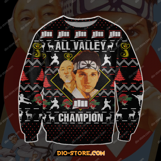 The Karate Kid 3D Print Ugly Christmas Sweatshirt