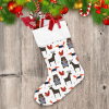 Theme Festival Cute Forest Animals And Bear Christmas Stocking