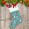 Theme Festival Cute Little Bear And Tree Christmas Stocking
