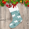 Theme Festival Polar Bears And Baby Bear Christmas Stocking