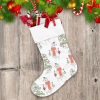 Theme Festival With Bear And Christmas Christmas Stocking