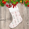 Theme Polar Bear A Christmas Tree And Holly Christmas Stocking