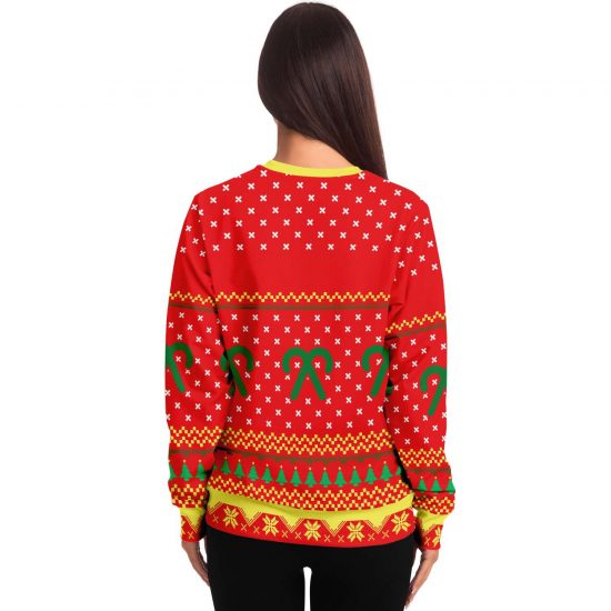 Too Lit To Quit Ugly Christmas Sweatshirt Colins Store 3
