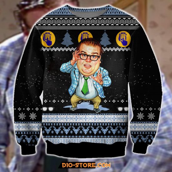 Van Down By The River 3D Print Ugly Christmas Sweatshirt