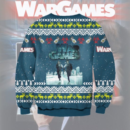 Wargames 3D All Over Printed Ugly Sweatshirt 1