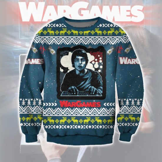 Wargames 3D All Over Printed Ugly Sweatshirt