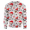 Welsh Corgi Xmas Decor Ugly Christmas Sweatshirt Animal Dog Cat Sweater Unisex