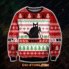 What? Black Cat 3D All Over Printed Ugly Christmas Sweatshirt