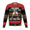 "White And Red Christmas" Ugly Christmas Sweatshirt - Colins Store