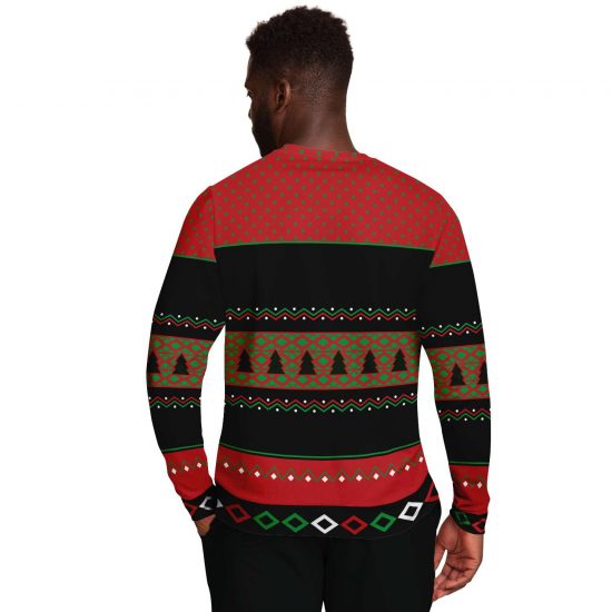 White And Red Christmas Ugly Christmas Sweatshirt Colins Store 3