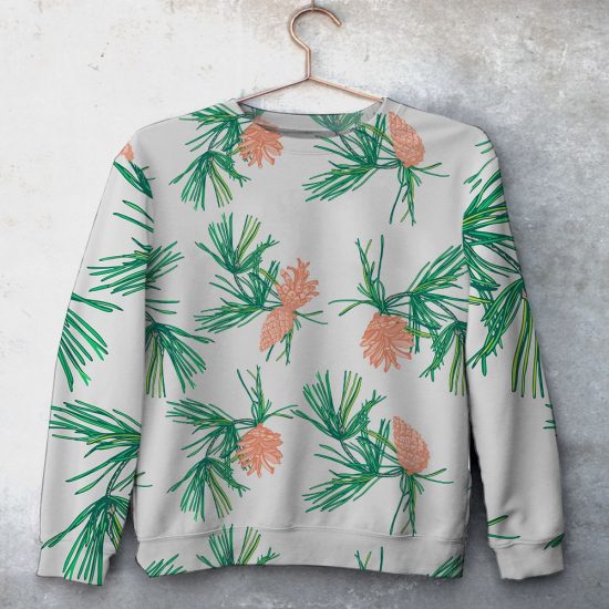 Winter Is Coming Unisex All Over Print Cotton Sweatshirt