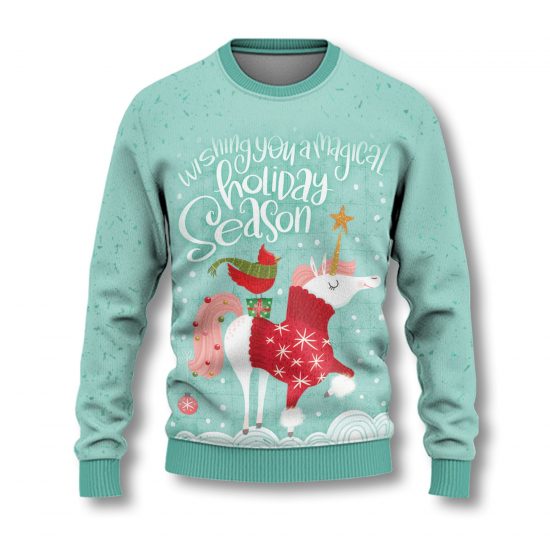 Wishing You A Magical Holiday Season Ugly Sweaters