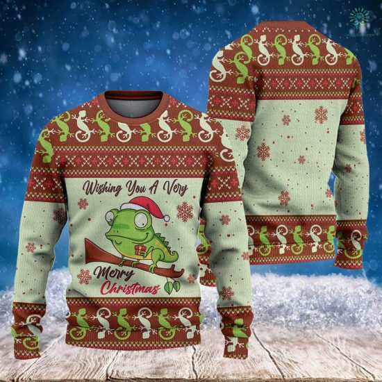 Wishing You A Very Merry Christmas Sweatshirt - Ugly Christmas Sweatshirt - Funny Christmast - Christmas Funny