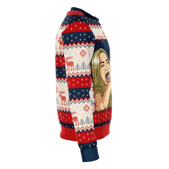Woman Yells At Cat Part 1 Ugly Christmas Sweatshirt Colins Store 3