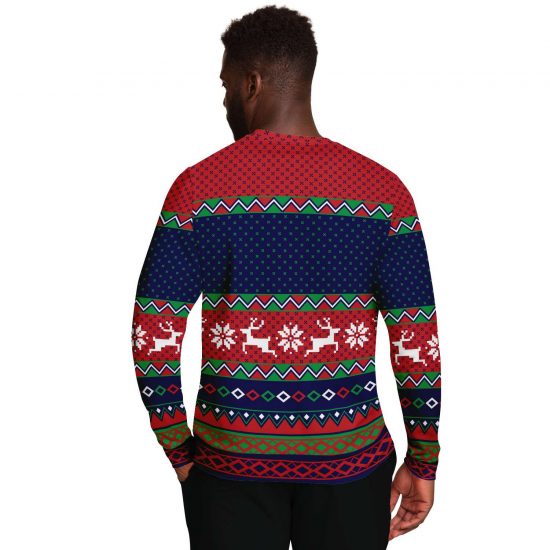 Wonderful Time For A Beer Ugly Christmas Sweatshirt Colins Store 3