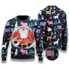 Woodland Christmas Santa Ugly Sweaters