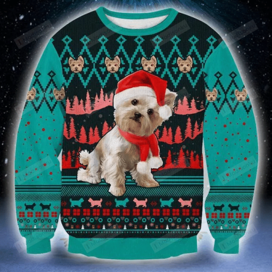 Yorkshire Terrier Ugly Christmas Sweater