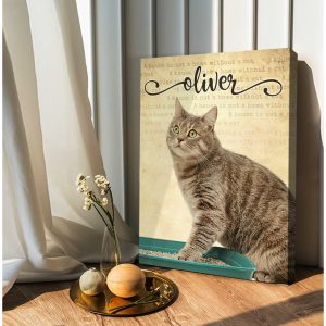 Custom Canvas Prints Personalized Pet Photo Gifts Pet Lovers Wall Art 2
