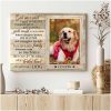 Custom Canvas Prints Personalized Pet Photo God Once Said