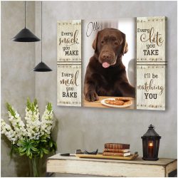 Custom Canvas Prints Personalized Pet Photo I'Ll Be Watching You