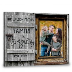 Custom Canvas Prints Personalized Photo Gifts Family Photo Family Is Everything