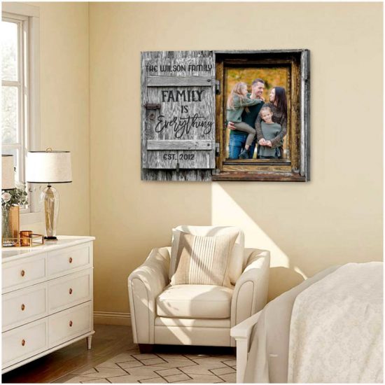 Custom Canvas Prints Personalized Photo Gifts Family Photo Family Is Everything 7