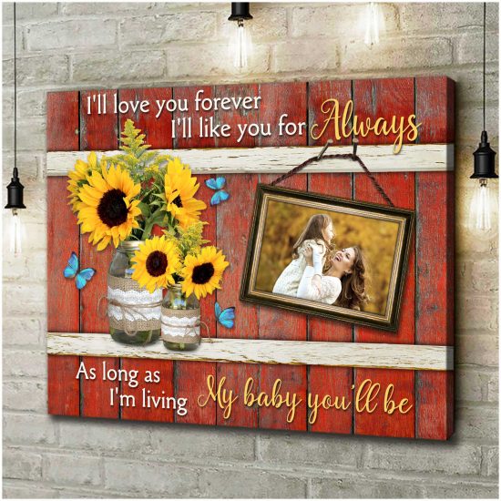Custom Canvas Prints Personalized Photo Gifts Gift For Daughter My Baby 3