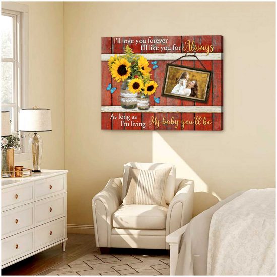 Custom Canvas Prints Personalized Photo Gifts Gift For Daughter My Baby 4