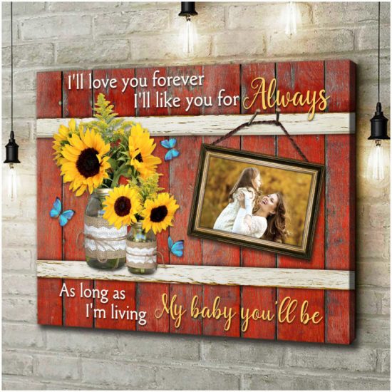 Custom Canvas Prints Personalized Photo Gifts Gift For Daughter My Baby 8