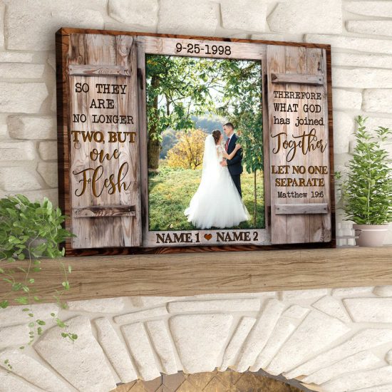 Custom Canvas Prints Wedding Anniversary Gifts Personalized Photo Gifts Farmhouse Window So They Are No Longer 1