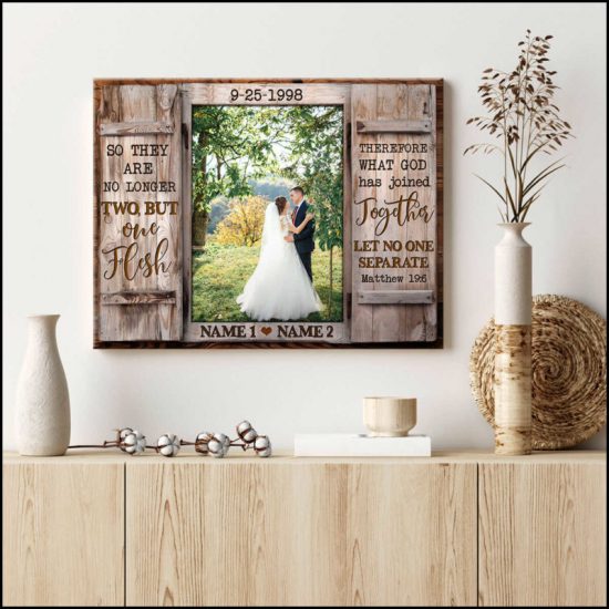 Custom Canvas Prints Wedding Anniversary Gifts Personalized Photo Gifts Farmhouse Window So They Are No Longer 5