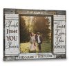 Custom Canvas Prints Wedding Anniversary Gifts Personalized Photo Gifts Window I Wish I Met You Sooner
