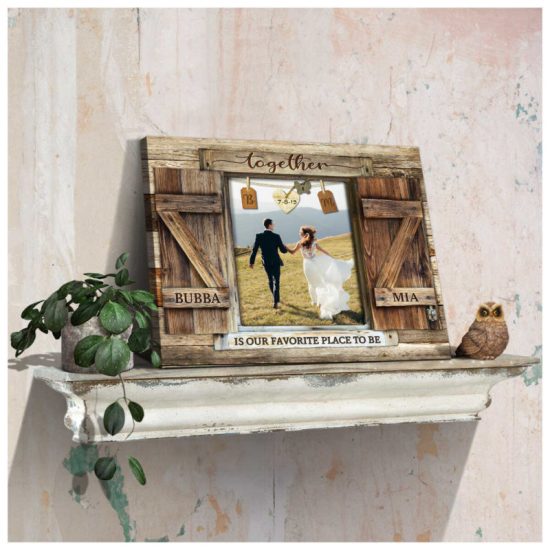 Custom Canvas Prints Wedding Anniversary Gifts Personalized Photo Gifts Window Together Is Our Favorite Place To Be 4