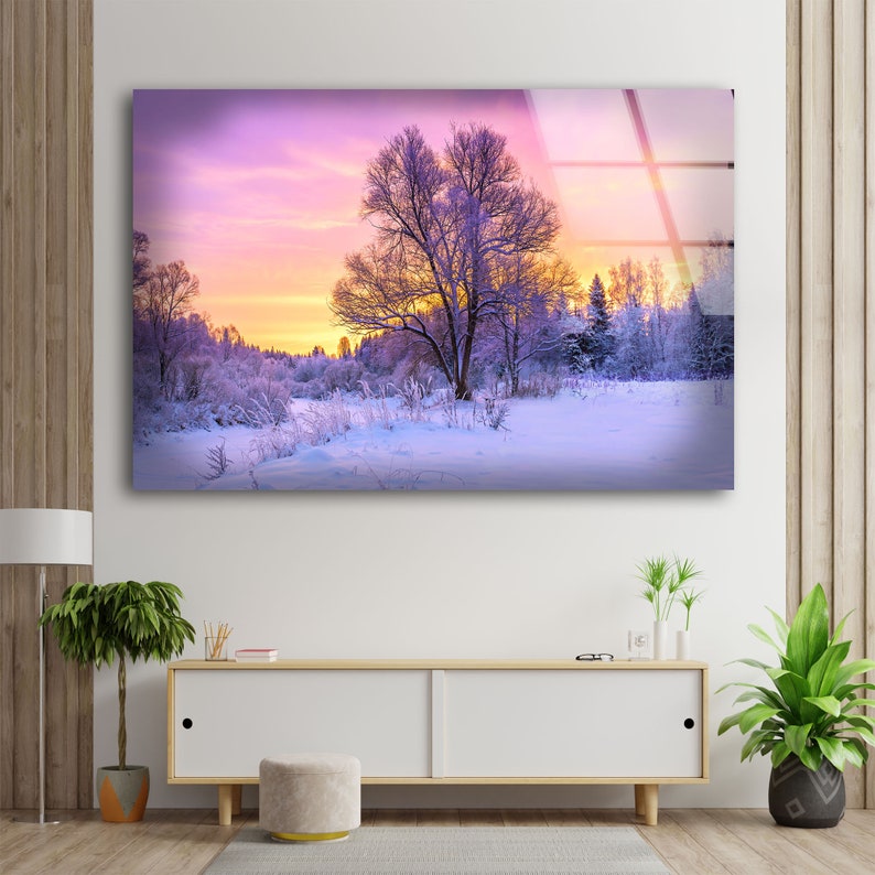 Abstract-Art-And-Cool-Wall-Hanging-Sunset-View-Wall-Art-Snowy-Forest-Wall-Art-Glass-Print-1 Abstract Art And Cool Wall Hanging Sunset View Wall Art Snowy Forest Wall Art Glass Print 1
