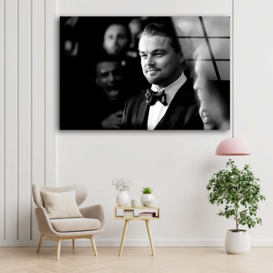 Abstract Art And Cool Wall Hanging The Great Gatsby Leonardo Dicaprio Wall Art Glass Print 1