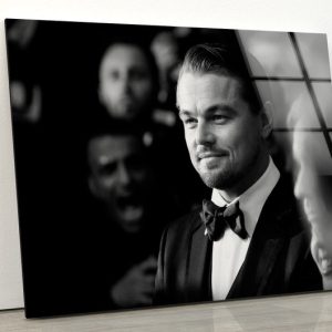 Abstract Art And Cool Wall Hanging The Great Gatsby Leonardo Dicaprio Wall Art Glass Print 2