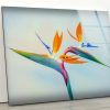 Abstract Glass Wall Art Glass Wall Decor Tempered Glass Printing Art Creativity Flower Abstract Artwork Office Wall Decor