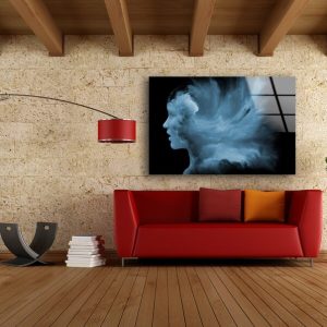 Abstract Glass Wall Art Glass Wall Decor Tempered Glass Printing Art Dreams Emotions Creativity And Human Mind Abstract Wall Decor 2