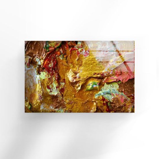Abstract Wall Art Oil Painting Pattern Wall Art Glass Print 2